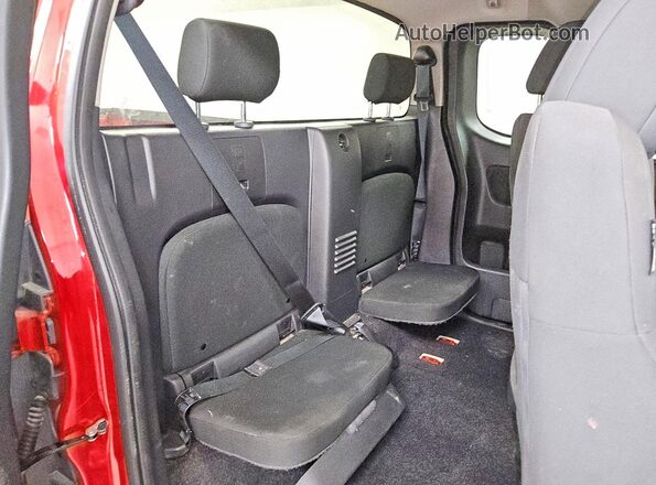 1N6ED1CL6RN666170 2024 NISSAN FRONTIER Красный Вид задних сидений
