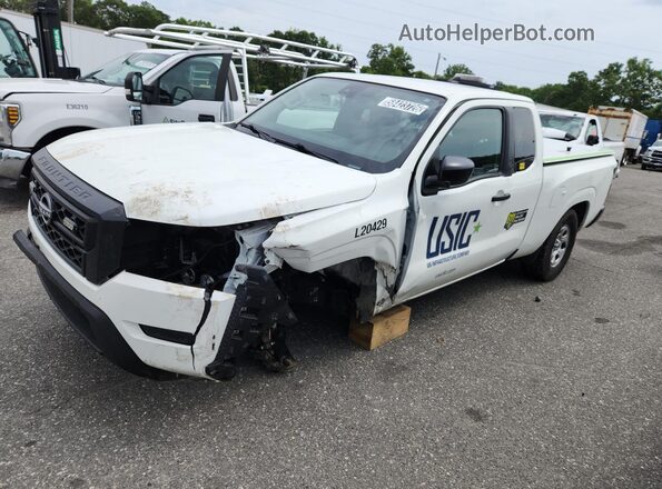 1N6ED1CL6RN667092 2024 NISSAN FRONTIER White Սալոնի 360 աստիճան տեսք