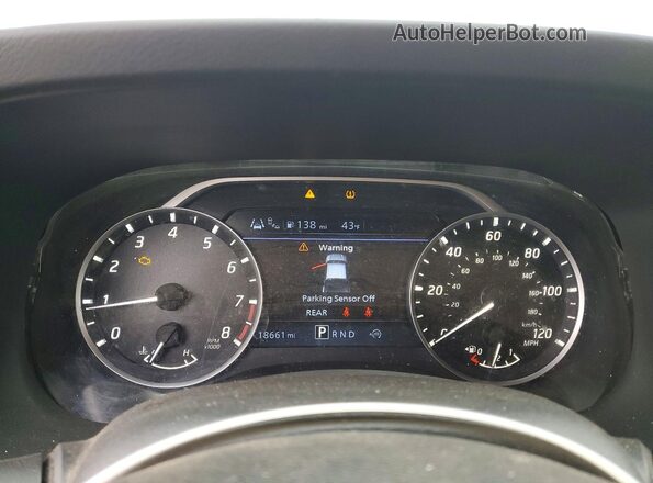 1N6ED1CL7SN618800 2025 NISSAN FRONTIER White Vista del cuadro de instrumentos