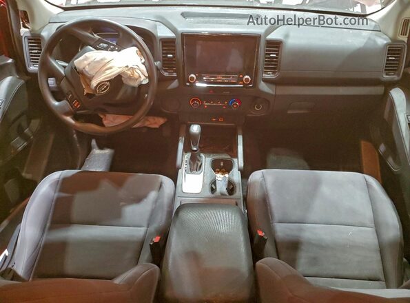 1N6ED1CL9NN645517 2022 NISSAN FRONTIER Red Вид панелі приладів