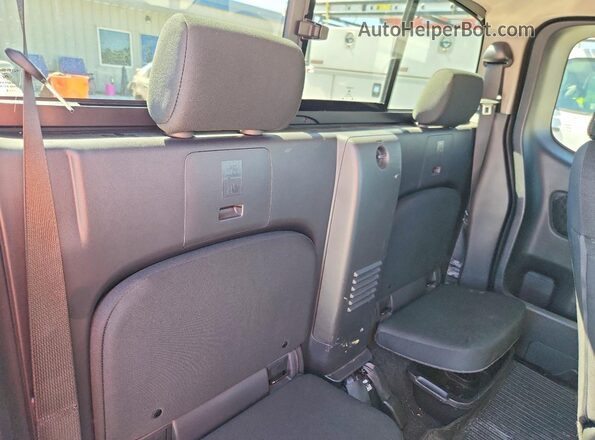 1N6ED1CLXSN628740 2025 NISSAN FRONTIER Black Вид задніх сидінь