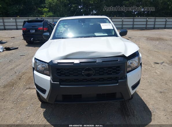 1N6ED1CM1SN648318 2025 NISSAN FRONTIER Белый Вид спереди