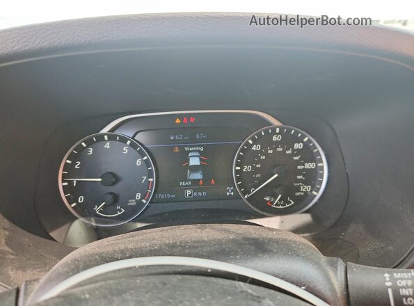 1N6ED1CM3RN673215 2024 NISSAN FRONTIER Белый Вид щитка приборов
