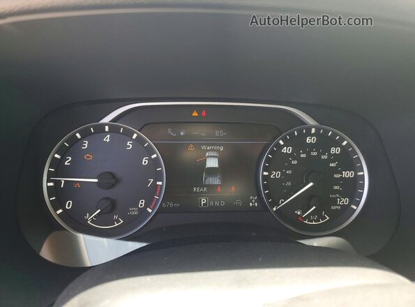 1N6ED1CM4RN673384 2024 NISSAN FRONTIER White Instrument cluster view