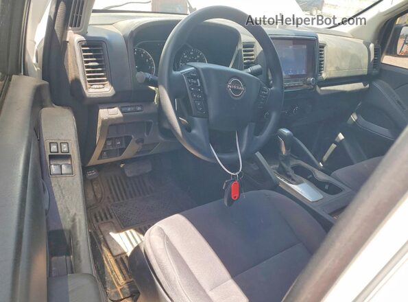 1N6ED1CM6PN668569 2023 NISSAN FRONTIER Белый Вид панели приборов