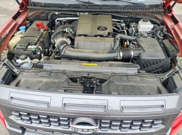 1N6ED1CM9SN620833 2025 NISSAN FRONTIER Red Вид задньої частини салону