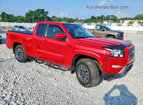 1N6ED1CMXPN613798 2023 NISSAN FRONTIER Красный Передняя правая четверть