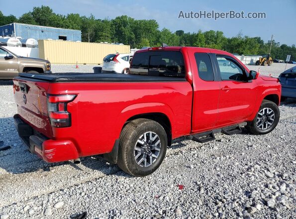1N6ED1CMXPN613798 2023 NISSAN FRONTIER Красный Задняя правая четверть