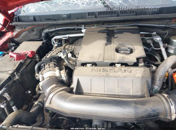 1N6ED1EJ1RN613565 2024 NISSAN FRONTIER Red Вид ззаду
