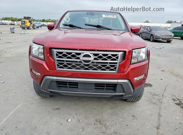 1N6ED1EJ2NN683327 2022 NISSAN FRONTIER Burgundy წინა ხედი