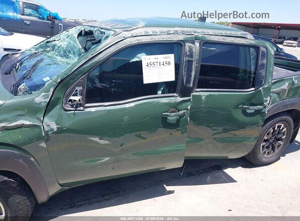 1N6ED1EJ2RN674794 2024 NISSAN FRONTIER Green Սալոնի հետևի տեսք