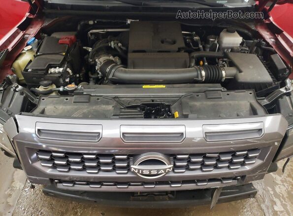 1N6ED1EJ2SN607036 2025 NISSAN FRONTIER Red Սալոնի հետևի տեսք