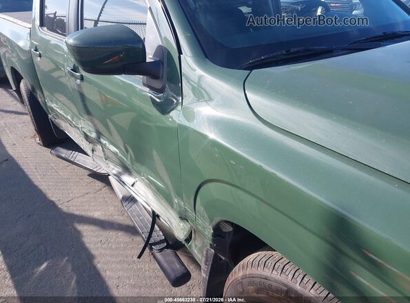 1N6ED1EJ3RN608402 2024 NISSAN FRONTIER Green Դիմացի տեսք