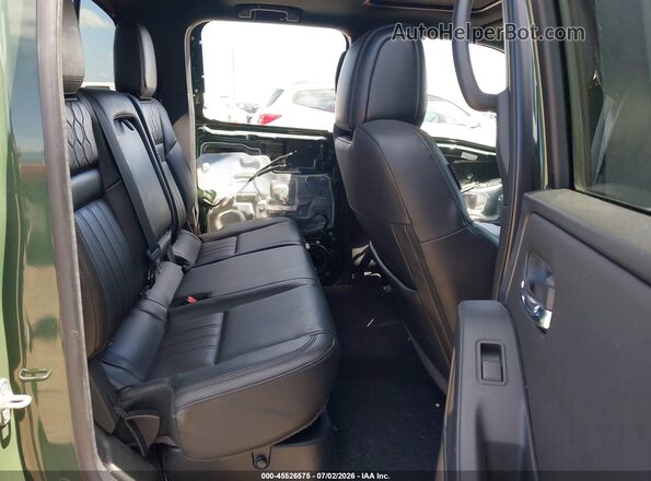 1N6ED1EJ5NN614809 2022 NISSAN FRONTIER Зеленый Вид наклейки с VIN-кодом