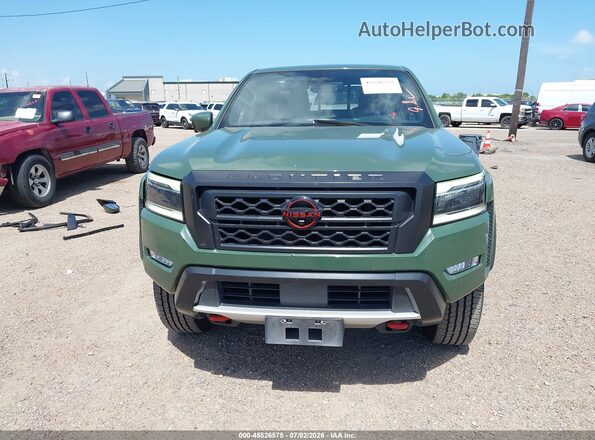 1N6ED1EJ5NN614809 2022 NISSAN FRONTIER Зеленый Вид задней части салона