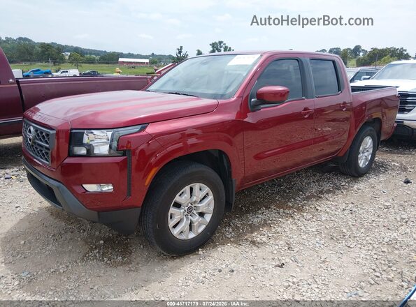 1N6ED1EJ8RN643307 2024 NISSAN FRONTIER Red წინა მარცხენა ხედი სამი მეოთხედიდან