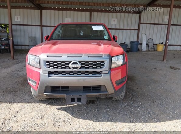 1N6ED1EJ9SN634945 2025 NISSAN FRONTIER Красный Вид задней части салона