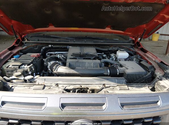 1N6ED1EJ9SN634945 2025 NISSAN FRONTIER Красный Вид сзади