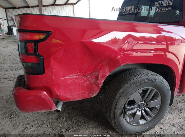 1N6ED1EJ9SN634945 2025 NISSAN FRONTIER Красный Вид спереди