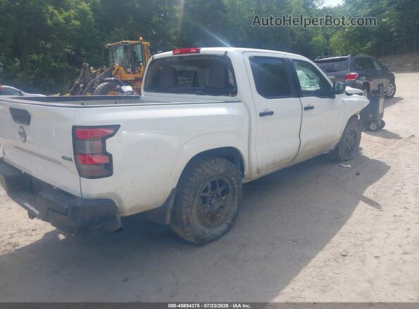 1N6ED1EK2RN612983 2024 NISSAN FRONTIER Белый Задняя правая четверть