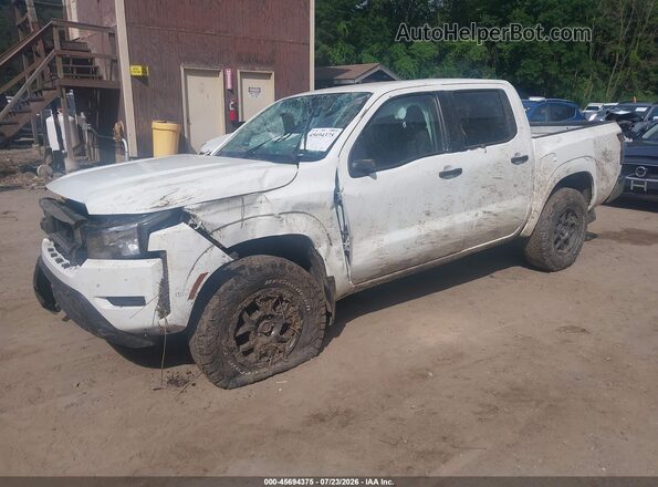 1N6ED1EK2RN612983 2024 NISSAN FRONTIER Белый Передняя левая четверть