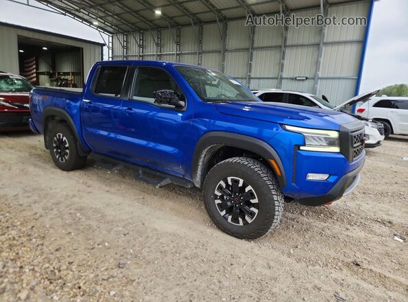 1N6ED1EK2RN620095 2024 NISSAN FRONTIER Blue Front right