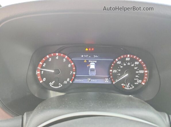 1N6ED1EK2RN620095 2024 NISSAN FRONTIER Blue Instrument cluster view