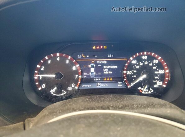 1N6ED1EK2RN662881 2024 NISSAN FRONTIER Gray ხელსაწყოთა პანელის ხედი