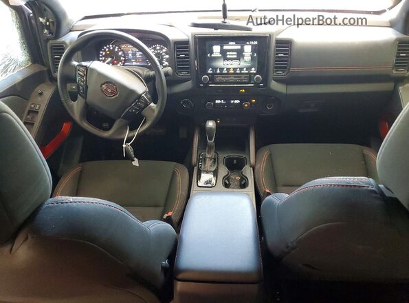 1N6ED1EK2RN662881 2024 NISSAN FRONTIER Gray წინა პანელის ხედი