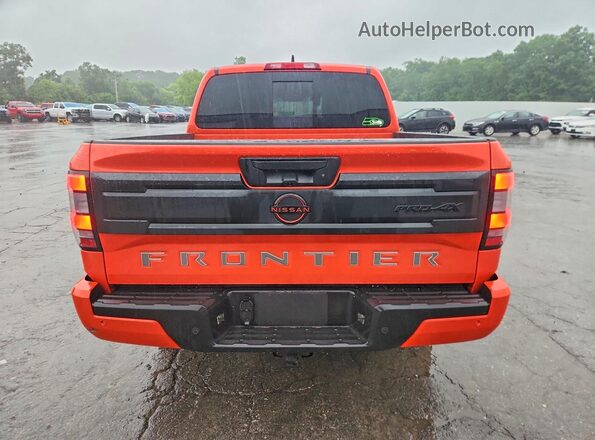 1N6ED1EK4SN649927 2025 NISSAN FRONTIER Orange Widok z tyłu