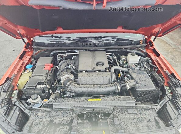 1N6ED1EK4SN649927 2025 NISSAN FRONTIER Orange Widok wnętrza z tyłu