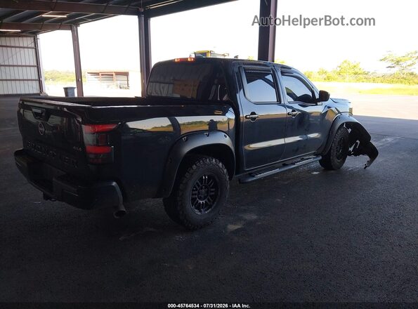 1N6ED1EK6NN636164 2022 NISSAN FRONTIER Black Tył prawy