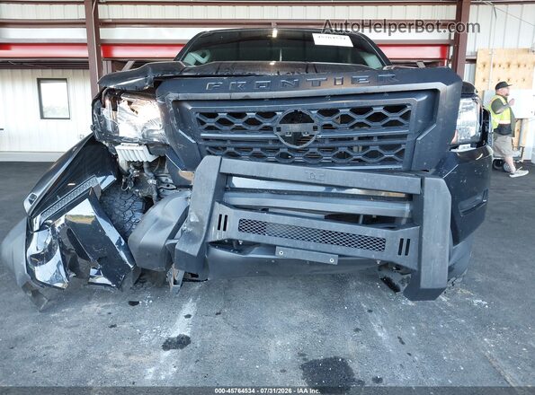 1N6ED1EK6NN636164 2022 NISSAN FRONTIER Black Widok z przodu