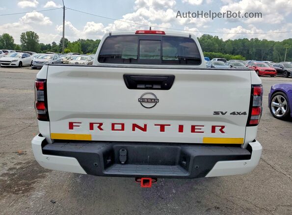1N6ED1EK7NN681159 2022 NISSAN FRONTIER Белый Вид сзади