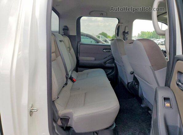 1N6ED1EK7NN681159 2022 NISSAN FRONTIER Белый Вид задних сидений