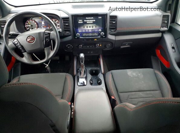 1N6ED1EK7PN673341 2023 NISSAN FRONTIER Blue Вид панелі приладів