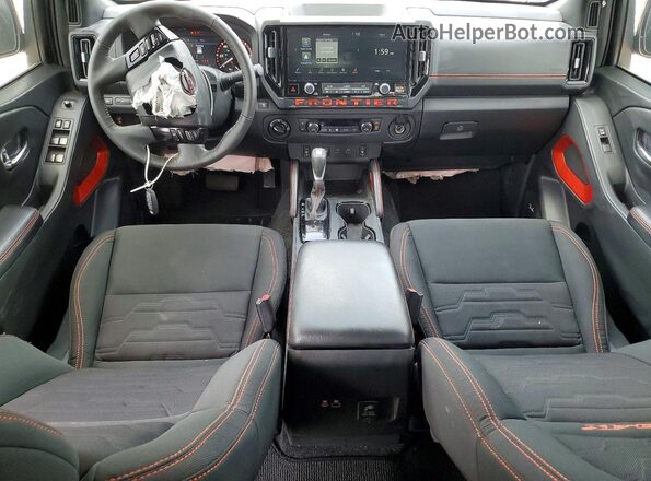 1N6ED1EK7SN614962 2025 NISSAN FRONTIER Gray Вид панелі приладів