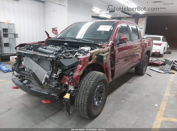 1N6ED1EKXSN607603 2025 NISSAN FRONTIER Red Przód lewy