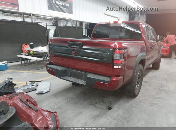 1N6ED1EKXSN607603 2025 NISSAN FRONTIER Red Tył prawy