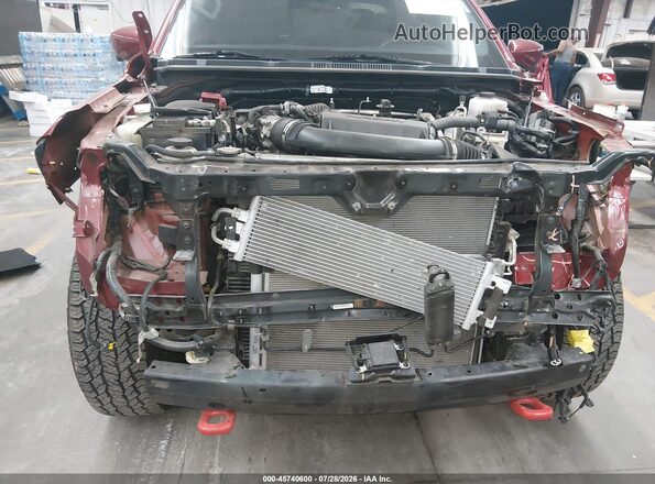1N6ED1EKXSN607603 2025 NISSAN FRONTIER Red Widok z przodu