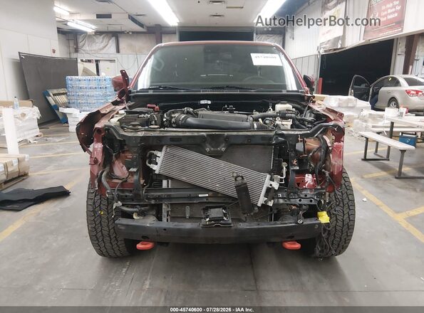 1N6ED1EKXSN607603 2025 NISSAN FRONTIER Red Widok zestawu wskaźników