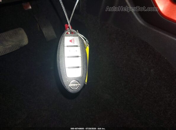 1N6ED1EKXSN607603 2025 NISSAN FRONTIER Red Widok deski rozdzielczej