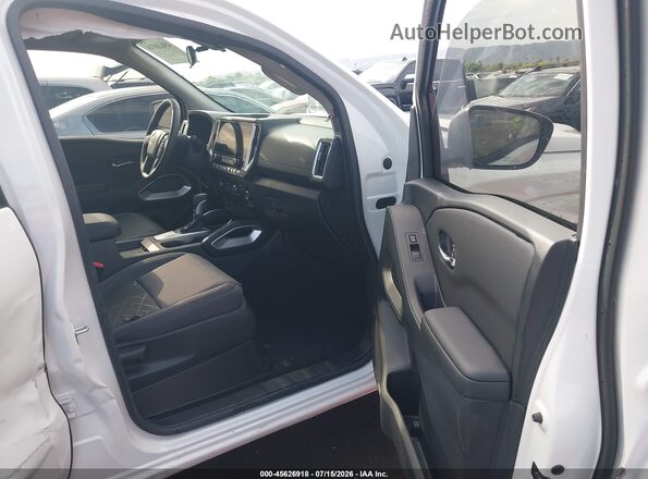 1N6ED1FJXTN629009 2026 NISSAN FRONTIER White Widok wnętrza z przodu