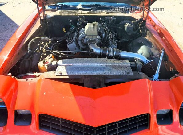 1Q87G9N519295 1979 CHEVROLET CAMARO Оранжевый Вид задней части салона
