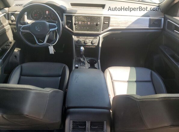 1V21C2CA9LC230259 2020 VOLKSWAGEN ATLAS White წინა პანელის ხედი