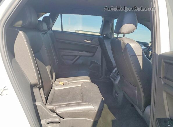 1V21C2CA9LC230259 2020 VOLKSWAGEN ATLAS White უკანა სალონის ხედი