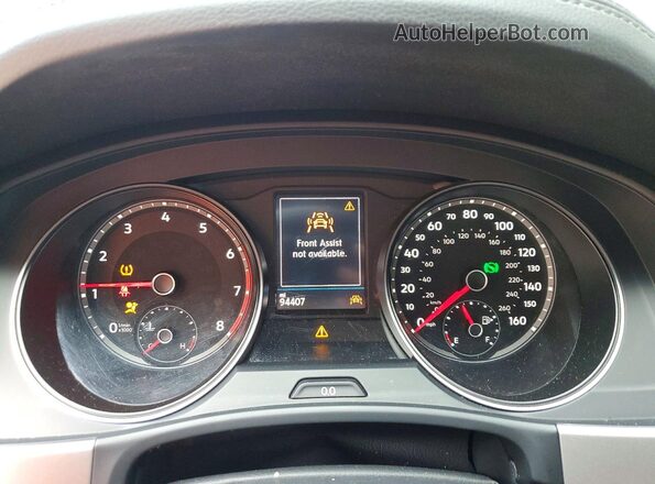 1V21E2CA4LC218868 2020 VOLKSWAGEN ATLAS White Widok zestawu wskaźników