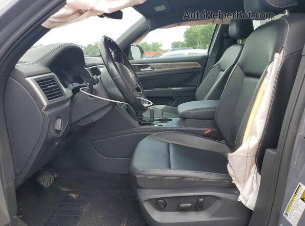 1V25C2CA9LC205265 2020 VOLKSWAGEN ATLAS Gray Widok wnętrza z przodu
