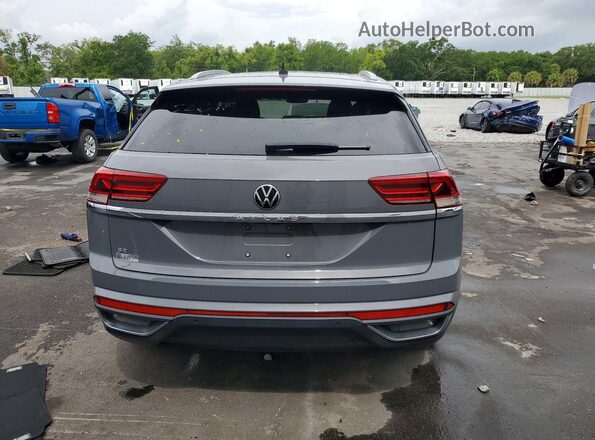 1V25C2CA9LC205265 2020 VOLKSWAGEN ATLAS Gray Widok z tyłu