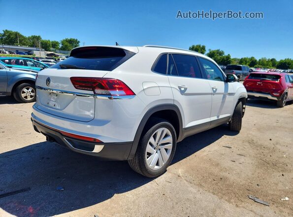 1V25E2CA9LC219080 2020 VOLKSWAGEN ATLAS Белый Задняя правая четверть